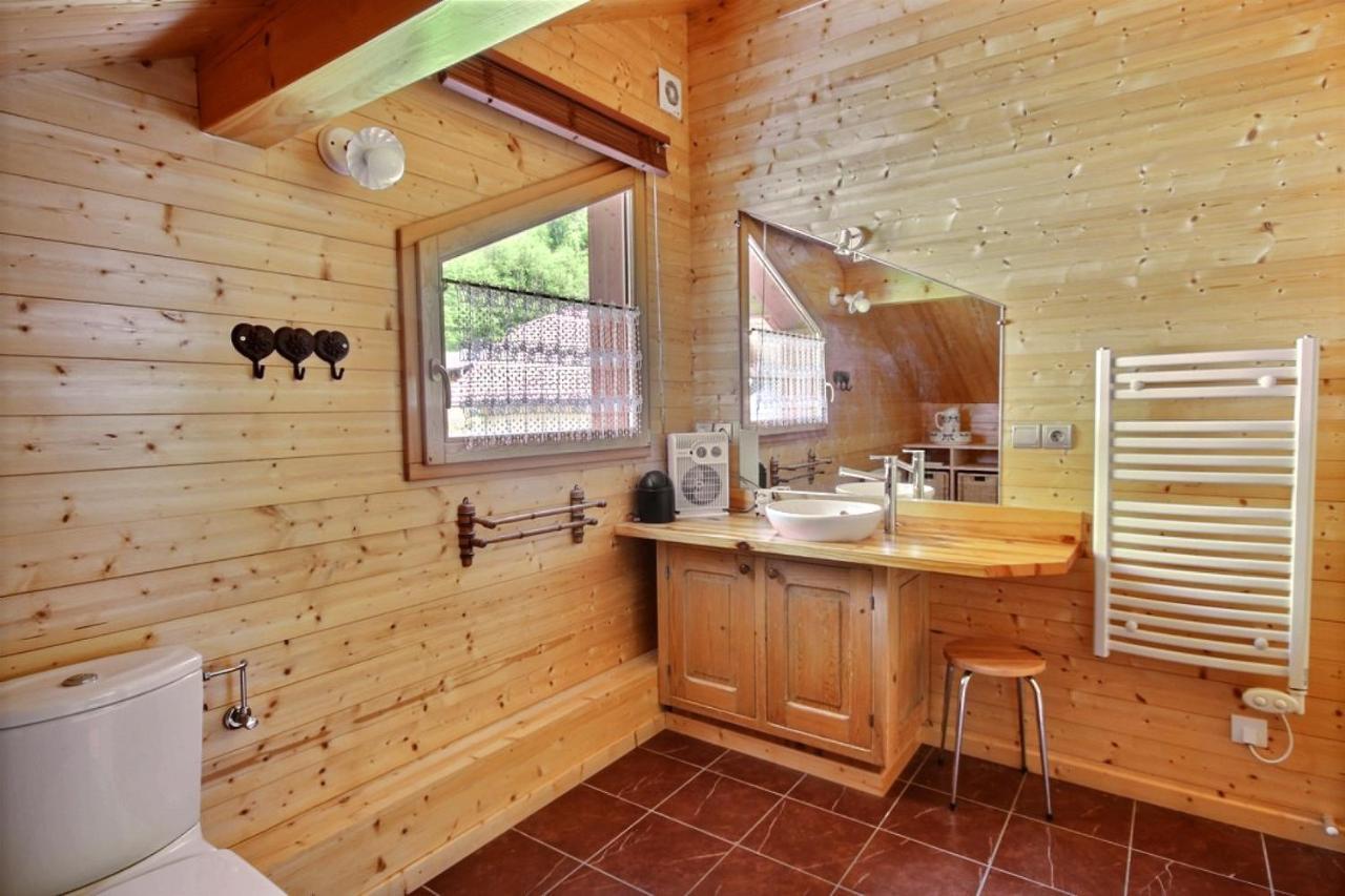 Chalet Wifi - Le Biot - 8 Personnes - Chalet Morand Exterior foto