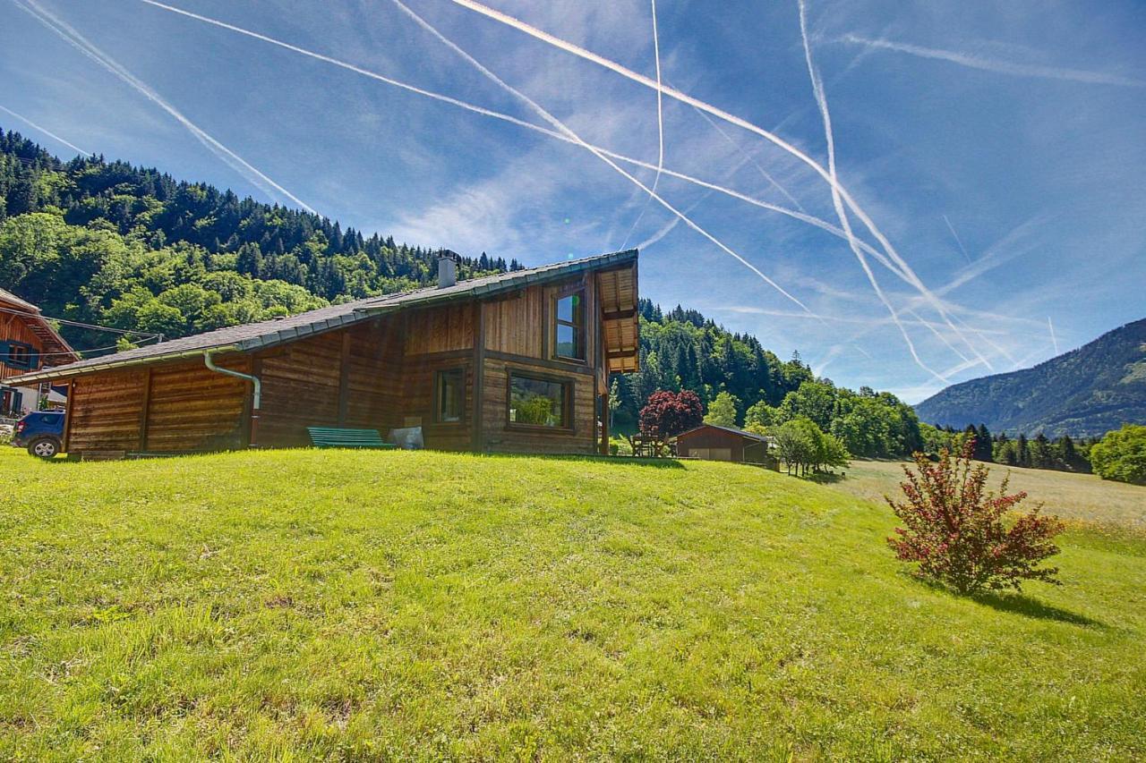 Chalet Wifi - Le Biot - 8 Personnes - Chalet Morand Exterior foto